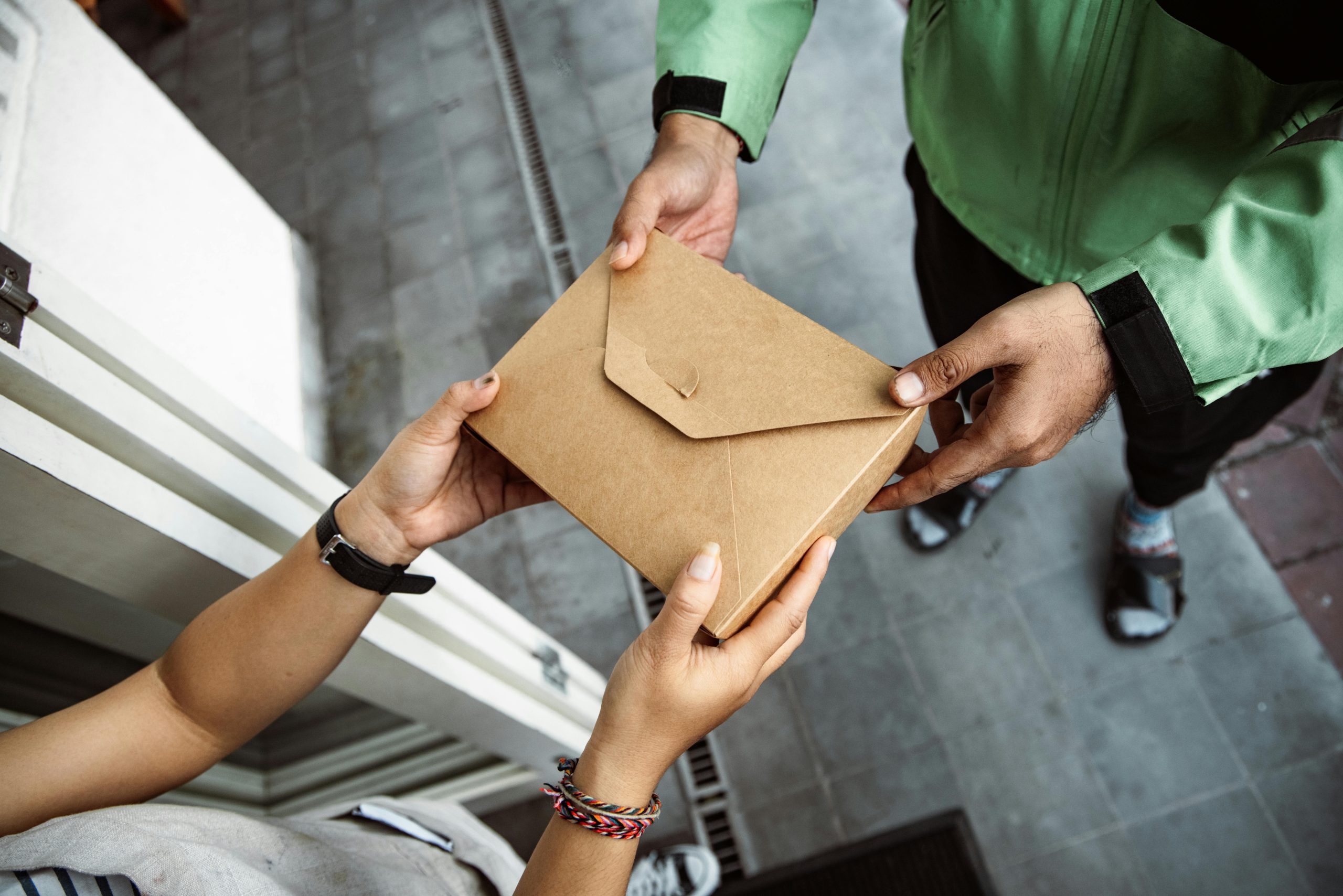 Receiving a package